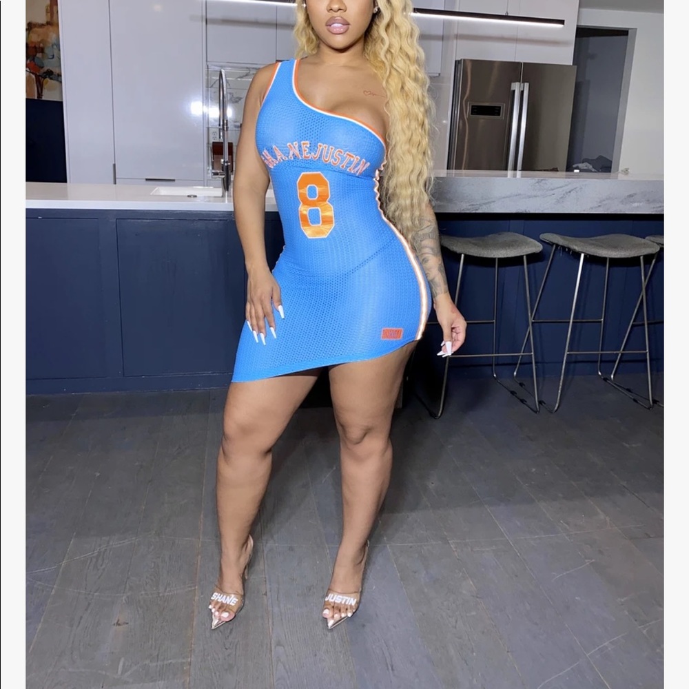 Jersey spandex dress